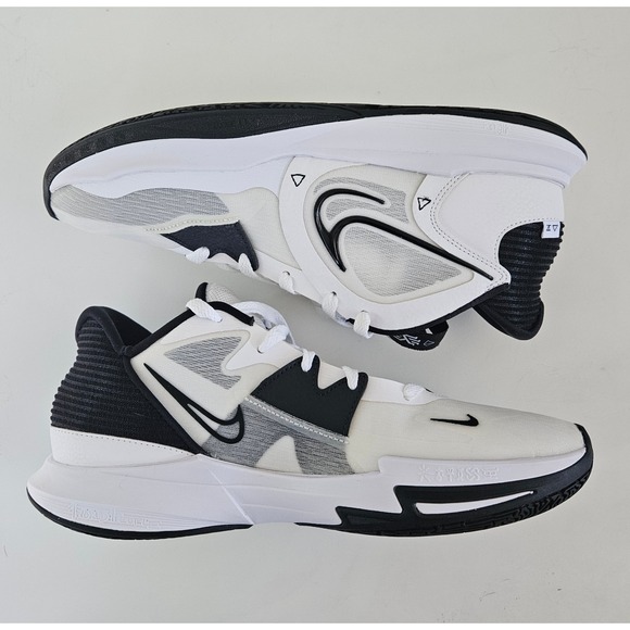 Nike Other - Nike Kyrie Low 5 TB Sneakers Mens 10.5 White Black Basketball Shoes Zoom Air